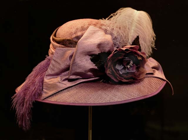 replica-of-an-english-suffragettes-purple-woven-plant-fibre-hat